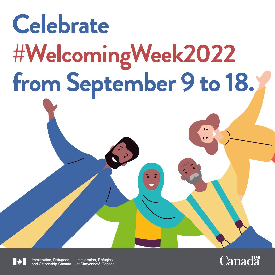 Celebrate #WelcomingWeek2022 from September 9 to 18